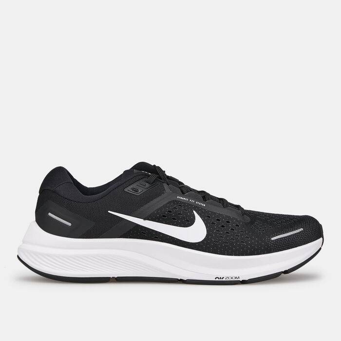 Nike Women's Air Zoom Structure 23 Shoe Black Nike Women's Air Zoom Structure 23 Shoe Black image number 0