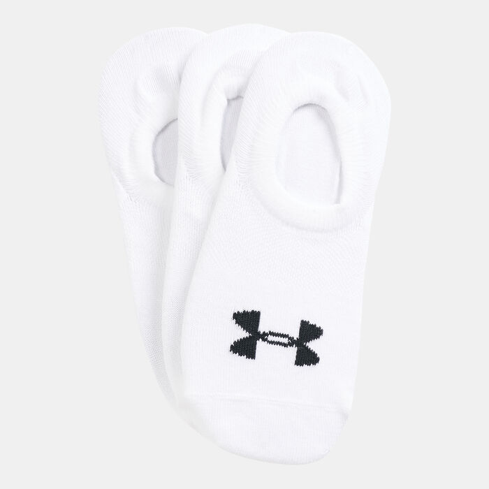 Under Armour Core Ultra Ankle Socks (3 Pack) White Under Armour Core Ultra Ankle Socks (3 Pack) White image number 0