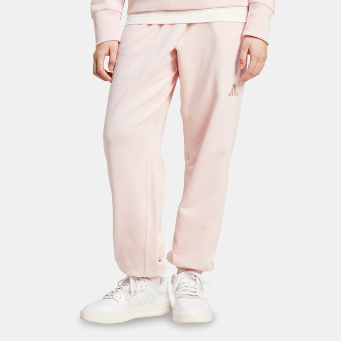 adidas Women's ALL SZN French Terry Joggers Pink image number 0