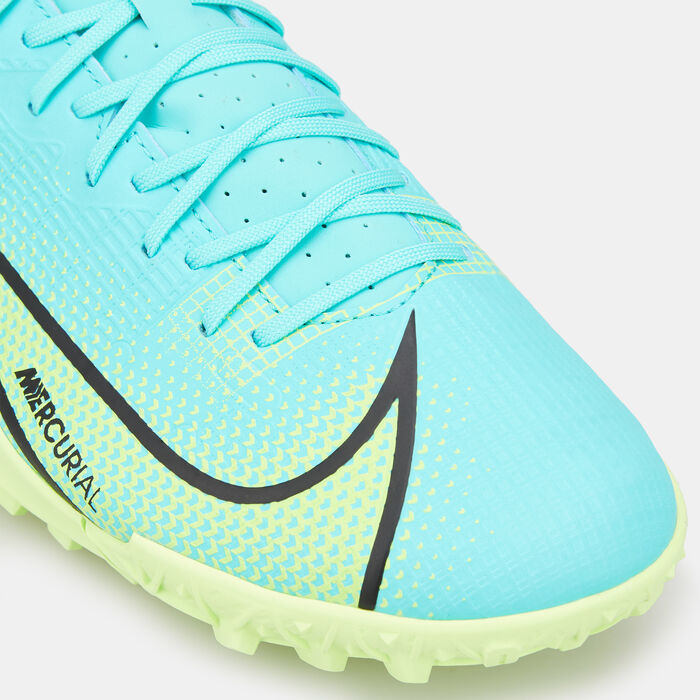 Nike Men's Mercurial Vapor 14 Academy Turf Ground Football Shoe Blue image number 4