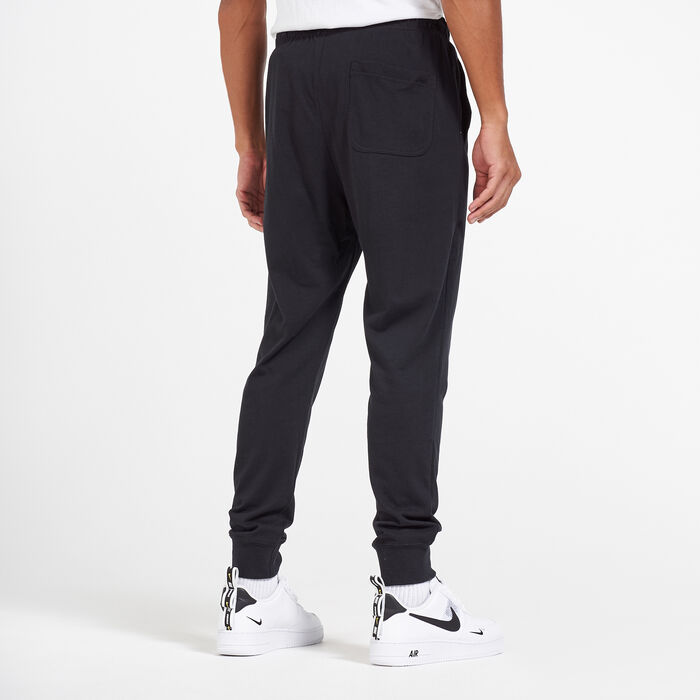 Nike Men's Sportswear Club Jersey Sweatpants Black Nike Men's Sportswear Club Jersey Sweatpants Black image number 1