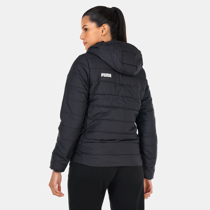 PUMA Women's Essentials Padded Jacket Black PUMA Women's Essentials Padded Jacket Black image number 1
