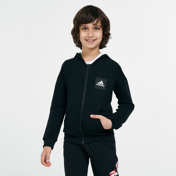 adidas Kids' Stadium Hoodie Black image number 0