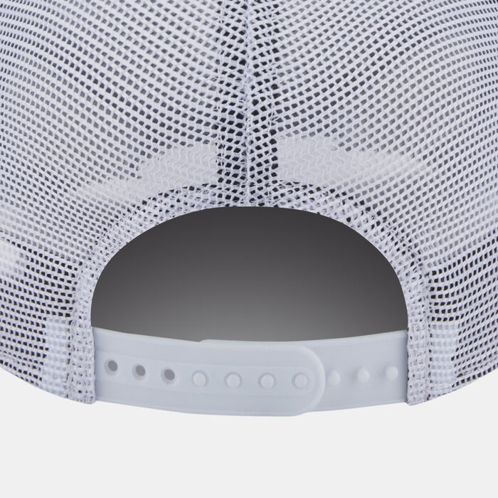 New Era Men's Oakland Athletics Script Trucker Cap Green image number 1