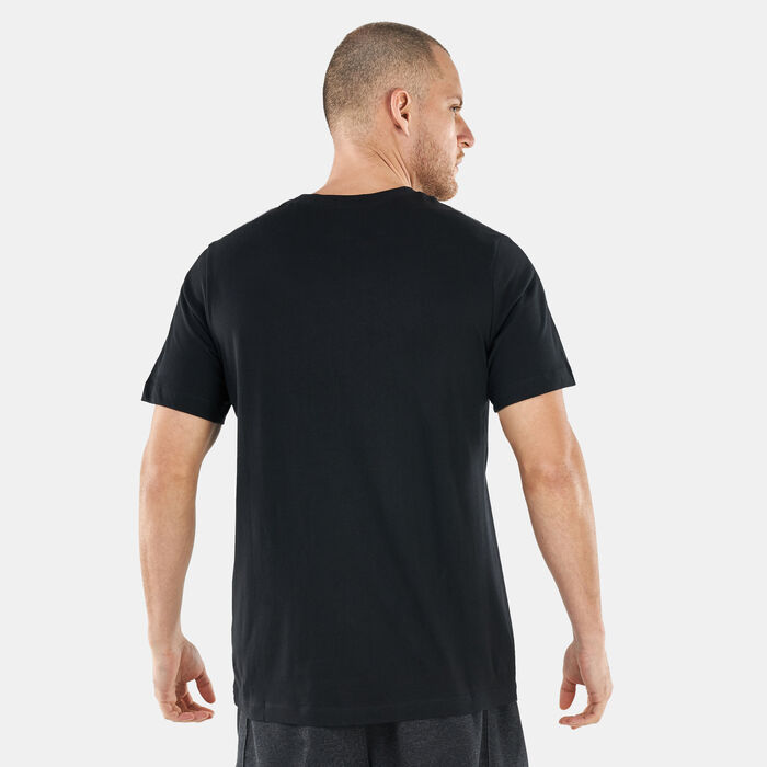 Nike Men's Sportswear Swoosh T-Shirt Black Nike Men's Sportswear Swoosh T-Shirt Black image number 1