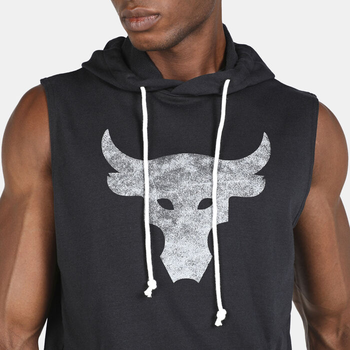 Under Armour Men's X Project Rock Hoodie Black Under Armour Men's X Project Rock Hoodie Black image number 3