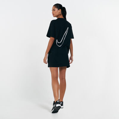 Nike Women's Sportswear Swoosh Dress Black