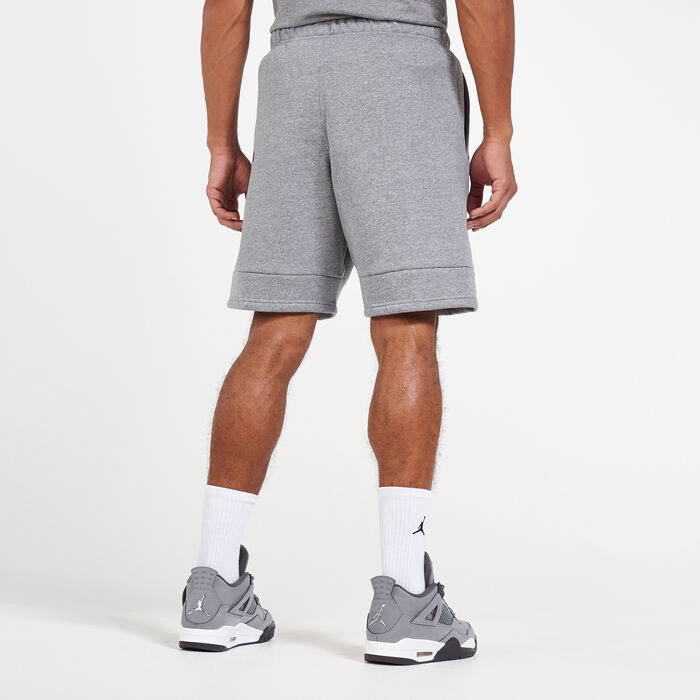 Jordan Men's Jumpman Air Fleece Shorts Grey Jordan Men's Jumpman Air Fleece Shorts Grey image number 1