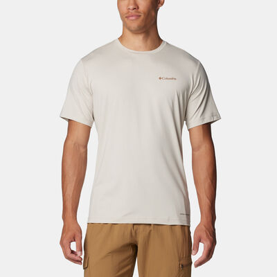 Columbia Men's Kwick Hike Graphic T-Shirt Beige