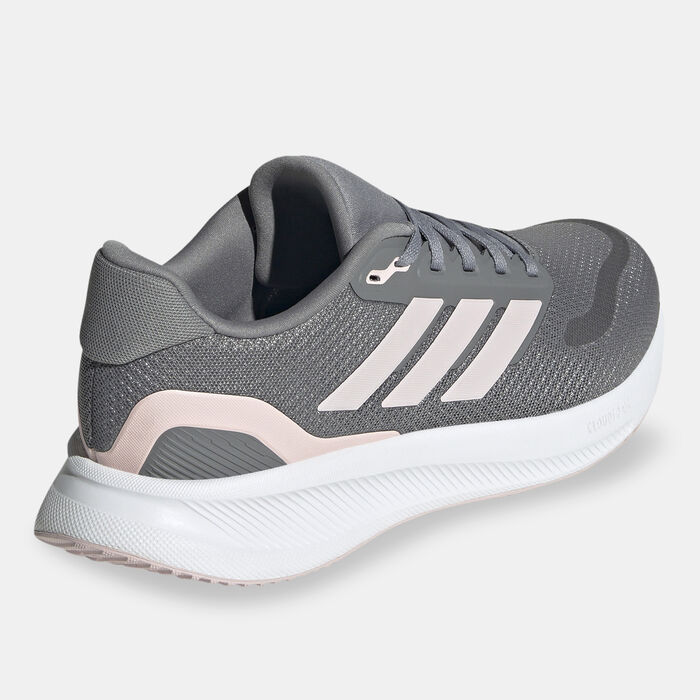 adidas Women's Runfalcon 5 Wide Running Shoes Grey adidas Women's Runfalcon 5 Wide Running Shoes Grey image number 2