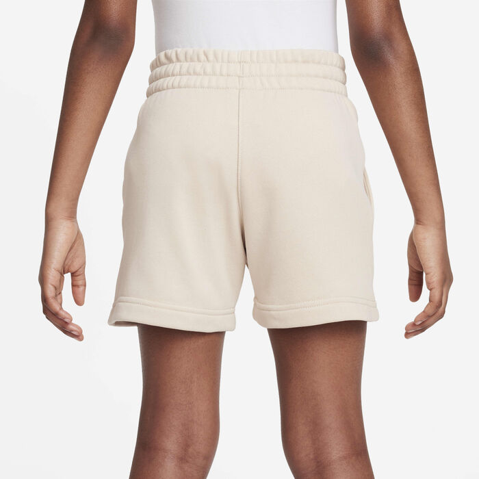 Nike Kids' Sportswear Club Fleece Shorts Beige Nike Kids' Sportswear Club Fleece Shorts Beige image number 2