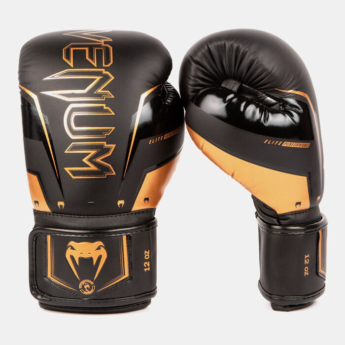 Venum Elite Evo Boxing Gloves Black image number 0