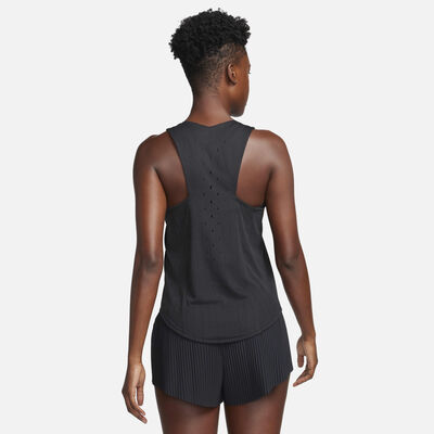 Nike Women's AeroSwift Dri-FIT ADV Running Vest Black Nike Women's AeroSwift Dri-FIT ADV Running Vest Black