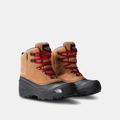 The North Face Kids' Chilkat V Lace Waterproof Boots Brown The North Face Kids' Chilkat V Lace Waterproof Boots Brown