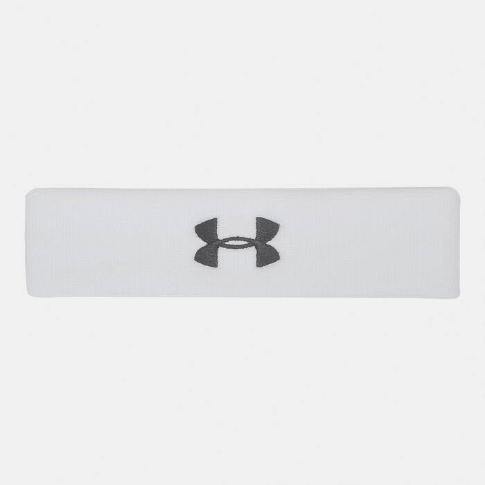 Under Armour Men's Performance Headband White Under Armour Men's Performance Headband White image number 0