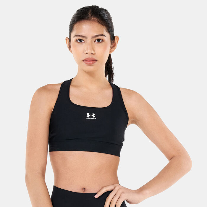 Under Armour Women's Mid-Support Training Sports Bra Black Under Armour Women's Mid-Support Training Sports Bra Black image number 0