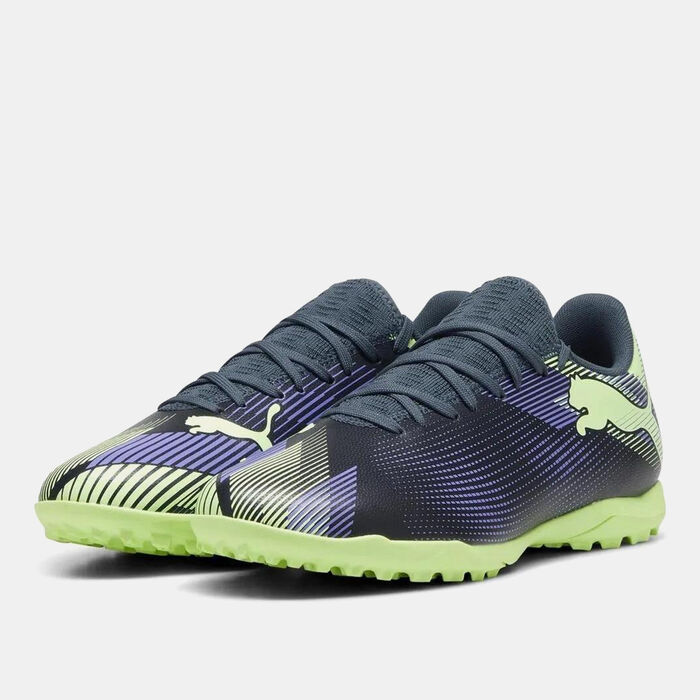 PUMA Men's FUTURE 7 PLAY Turf Ground Football Shoes Grey PUMA Men's FUTURE 7 PLAY Turf Ground Football Shoes Grey image number 1