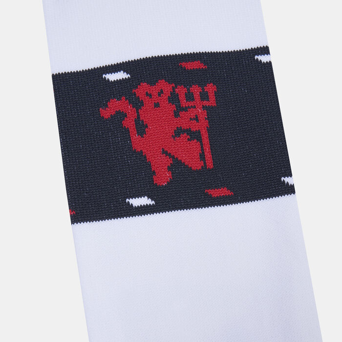 adidas Manchester United Away Socks - 2022/23 White adidas Manchester United Away Socks - 2022/23 White image number 1