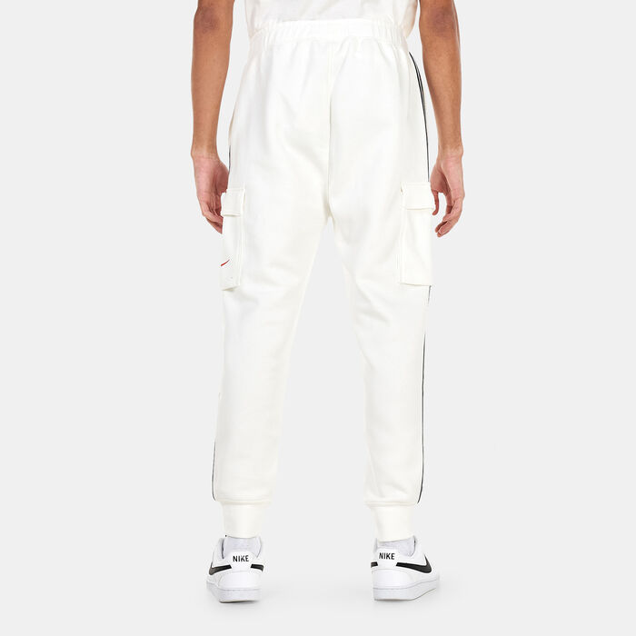 Nike Men's Sportswear Repeat Sportswear Cargo Pants White Nike Men's Sportswear Repeat Sportswear Cargo Pants White image number 1