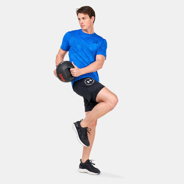 Under Armour Men's Speedpocket Half Tights Black Under Armour Men's Speedpocket Half Tights Black image number 2