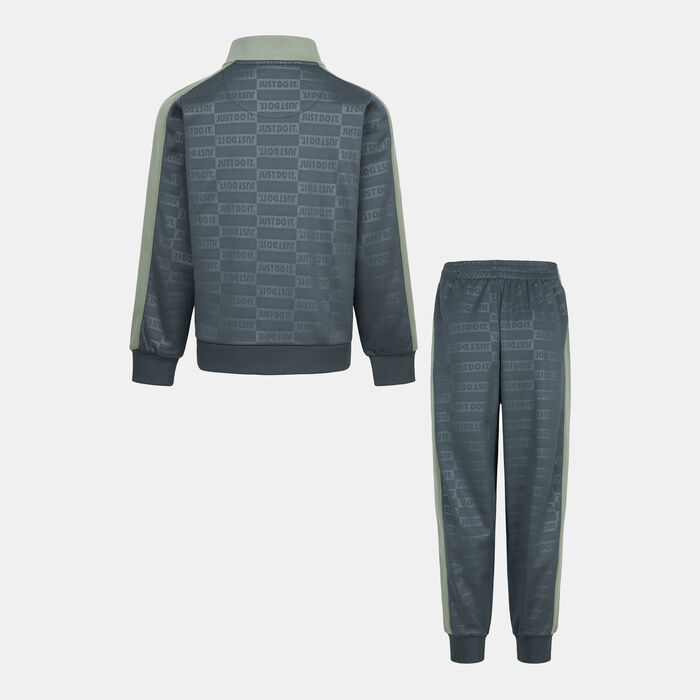 Nike Kids' Sportswear Club Tricot Tracksuit Green Nike Kids' Sportswear Club Tricot Tracksuit Green image number 1
