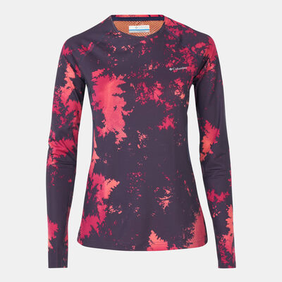 Columbia Women's Omni-Heat Infinity Knit T-Shirt Blue