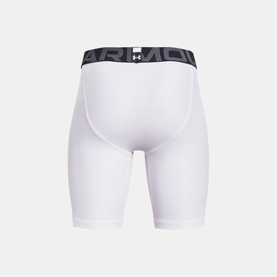 Under Armour Kids' HeatGear® Armour Shorts White