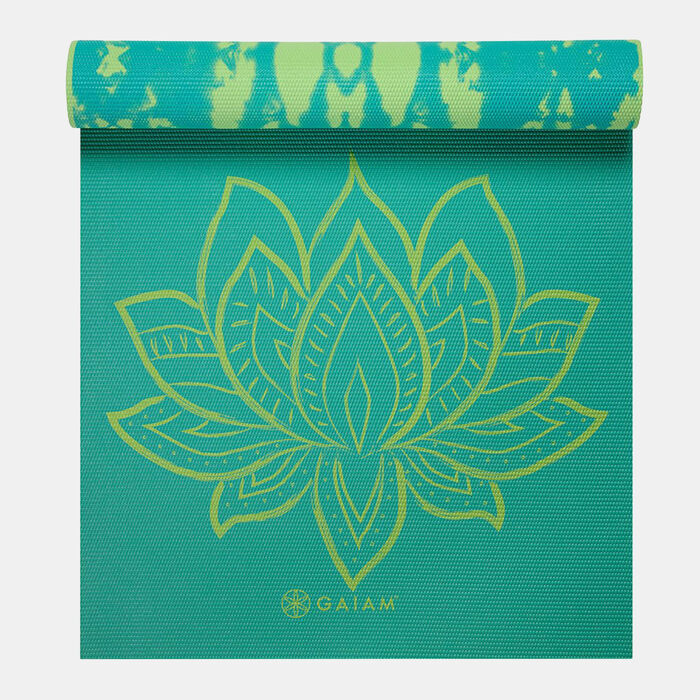 Gaiam Lotus Yoga Mat (6mm) Multi Gaiam Lotus Yoga Mat (6mm) Multi image number 0