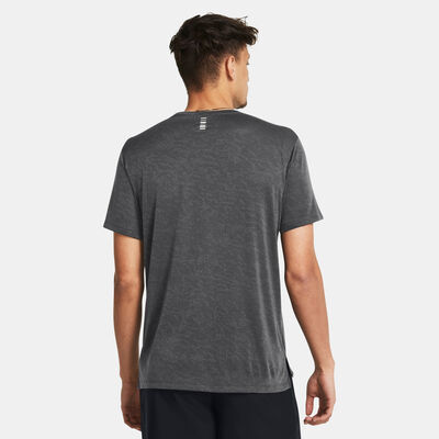 Under Armour Men's Launch Camo Running T-Shirt Grey
