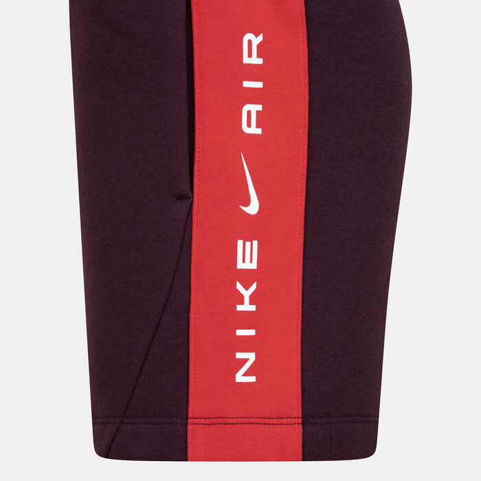 Nike Kids' Air Fleece T-Shirt and Shorts Set Red Nike Kids' Air Fleece T-Shirt and Shorts Set Red image number 4