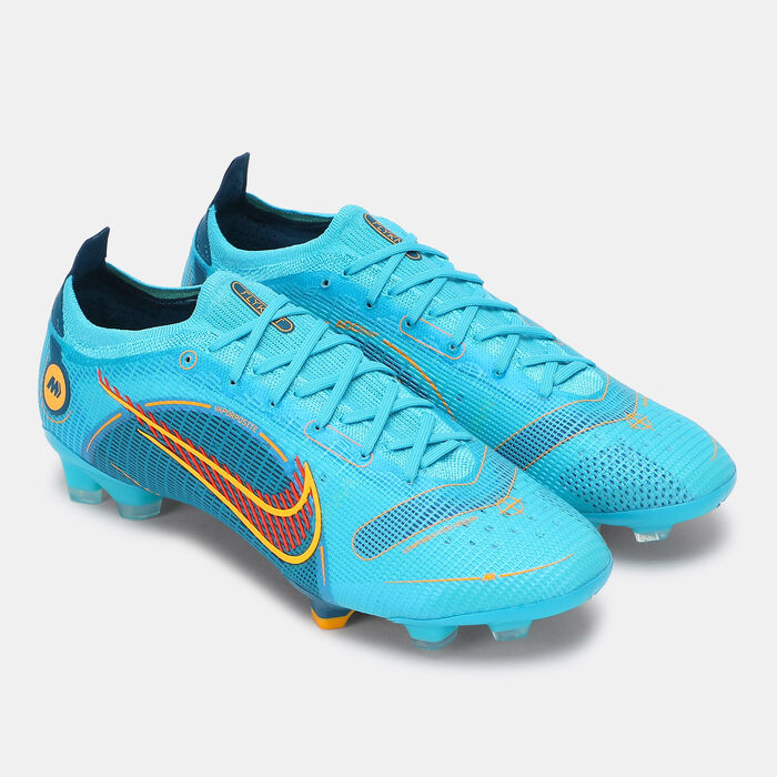 Nike Men's Vapor 14 Elite Firm Ground Football Shoe Blue Nike Men's Vapor 14 Elite Firm Ground Football Shoe Blue image number 1