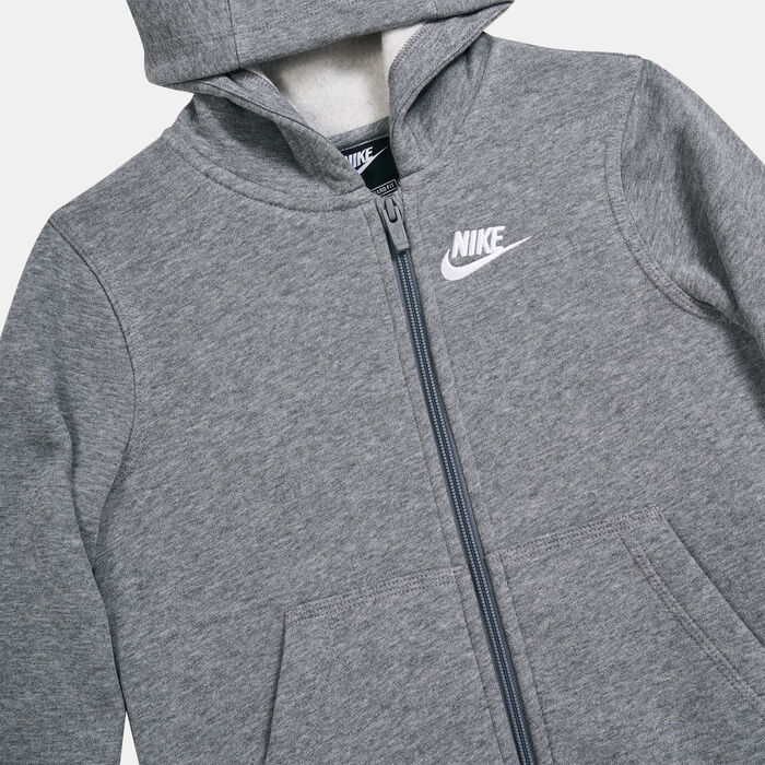 Nike Kids' Sportswear Club Hoodie (Older Kids) Grey Nike Kids' Sportswear Club Hoodie (Older Kids) Grey image number 2