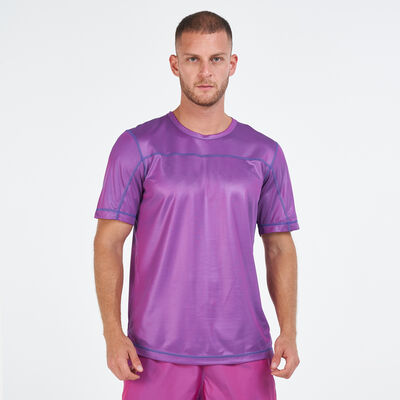 adidas Men's For The Oceans Primeblue T-Shirt Purple