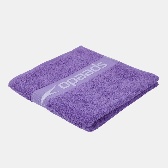 Speedo Border Towel Blue Speedo Border Towel Blue image number 0