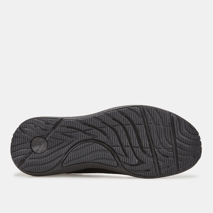 Under Armour Men's UA Charged Pursuit 2 Big Logo Running Shoe Black image number 3