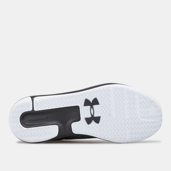 Under Armour Lockdown 5 Basketball Shoe White image number 3