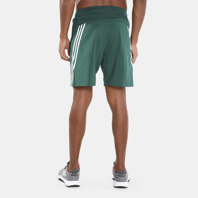 adidas Men's AEROREADY 3-Stripes 8-Inch Shorts Green