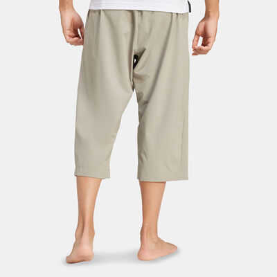 adidas Men's Yoga 3/4 Training Pants Green