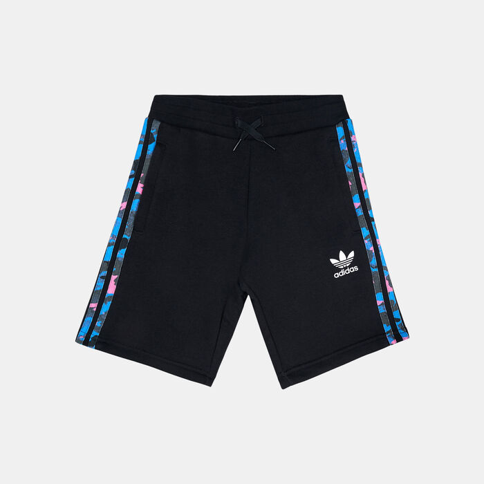 adidas Originals Kids' Camo Shorts Black adidas Originals Kids' Camo Shorts Black image number 0