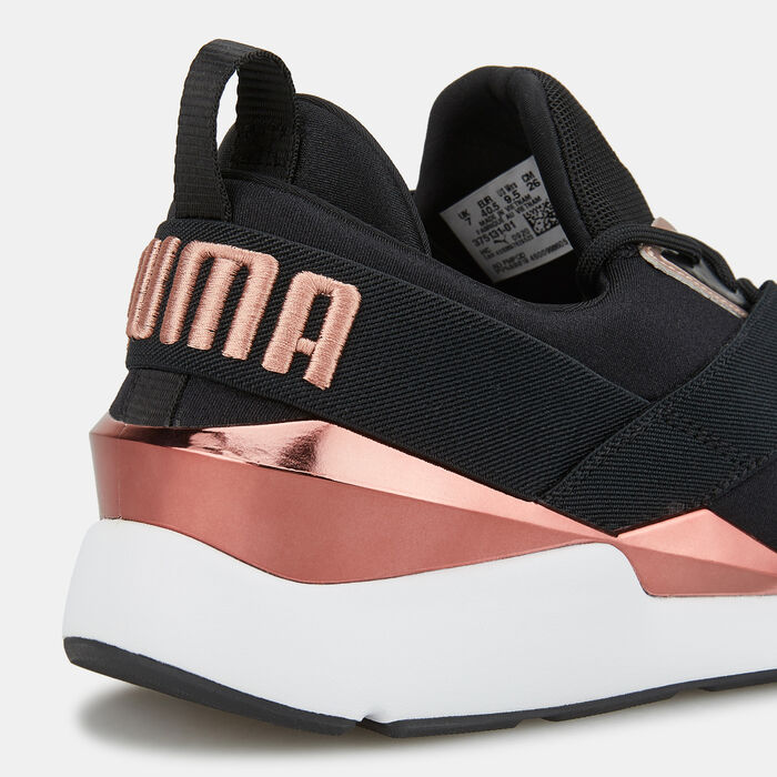 PUMA Women's Muse X3 Shoe Black PUMA Women's Muse X3 Shoe Black image number 4