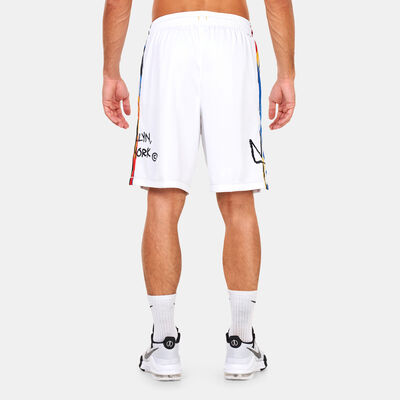 Nike Men’s NBA Brooklyn Nets Dri-FIT 2022 Swingman Shorts White Nike Men’s NBA Brooklyn Nets Dri-FIT 2022 Swingman Shorts White