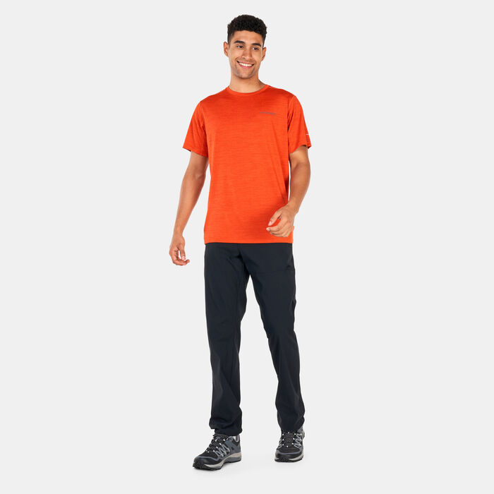 Columbia Men's Alpine Chill Zero T-Shirt Orange Columbia Men's Alpine Chill Zero T-Shirt Orange image number 2