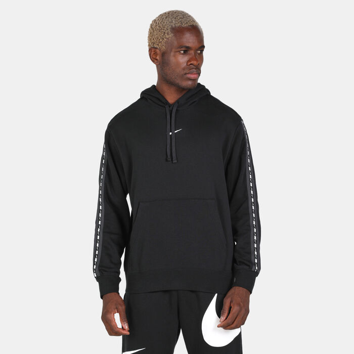 Nike Men's Sportswear Repeat Fleece Hoodie Black Nike Men's Sportswear Repeat Fleece Hoodie Black image number 0