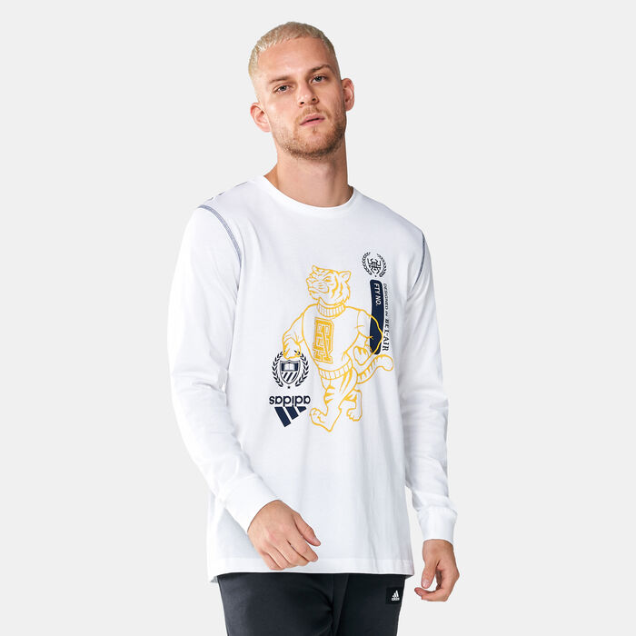 adidas Men's D.O.N. x BAA T-Shirt White image number 0