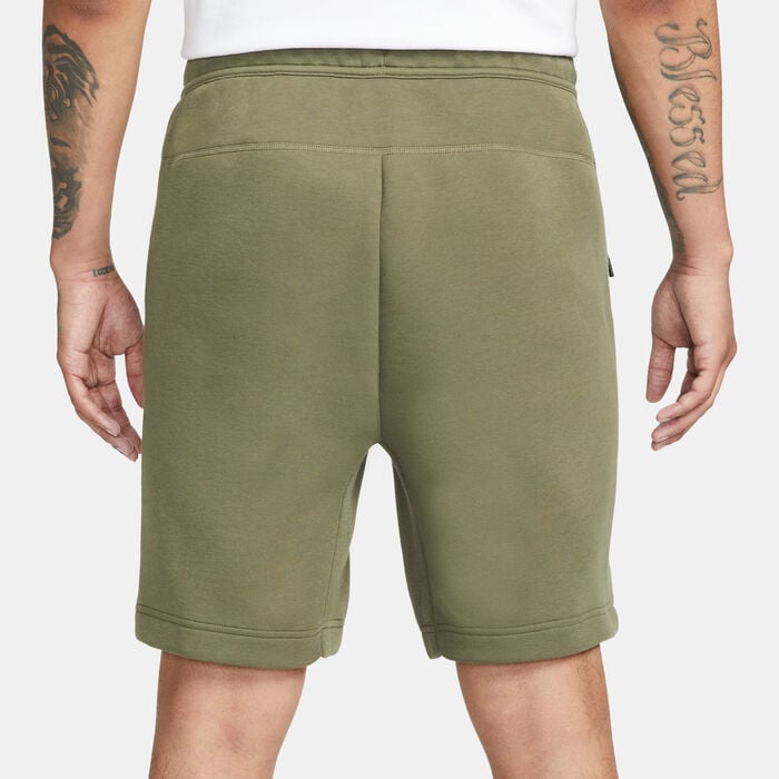 Nike Men's Sportswear Tech Fleece Shorts Green Nike Men's Sportswear Tech Fleece Shorts Green image number 3