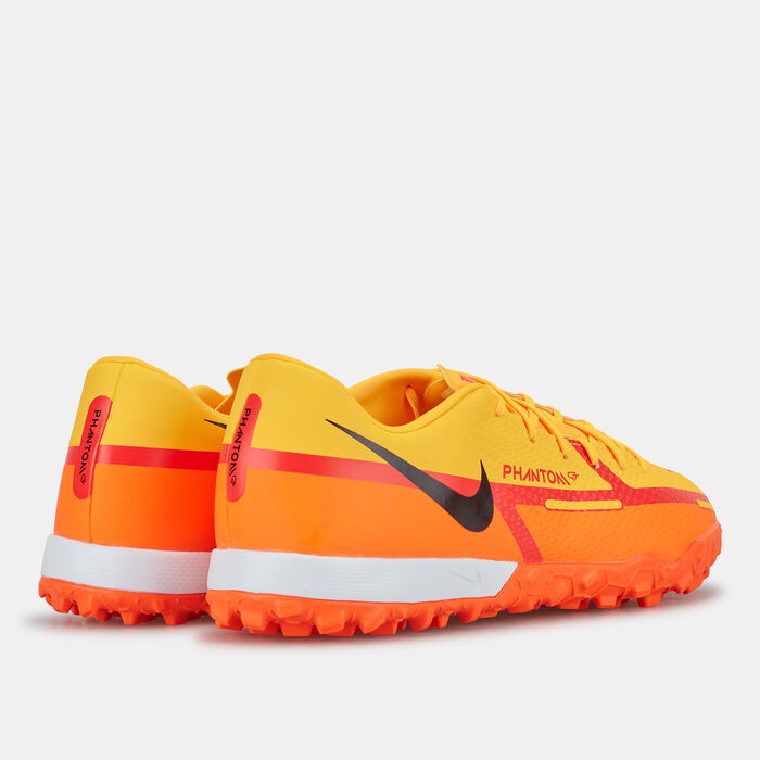 Nike Men's Phantom GT2 Academy Turf Ground Football Shoe Orange image number 3