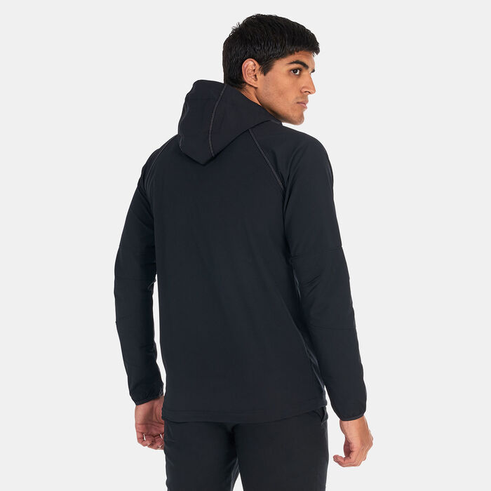 Columbia Men's Tall Heights™ Hooded Softshell Jacket Black Columbia Men's Tall Heights™ Hooded Softshell Jacket Black image number 1