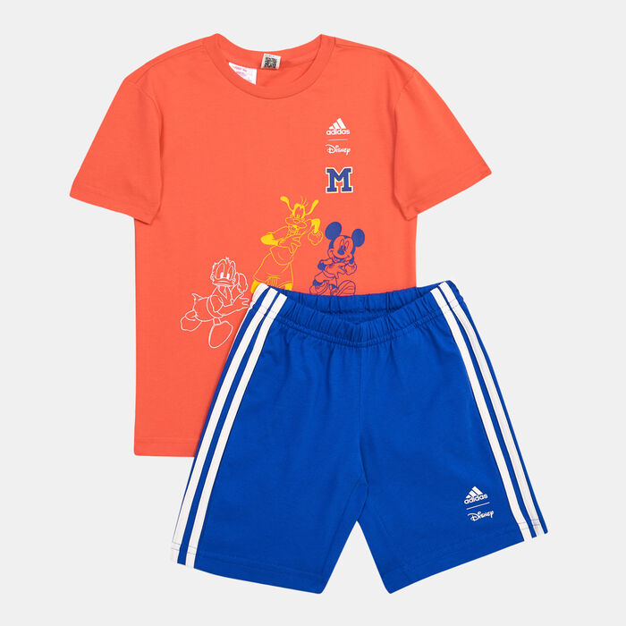 adidas Kids' X Disney Mickey Mouse Set Orange adidas Kids' X Disney Mickey Mouse Set Orange image number 0