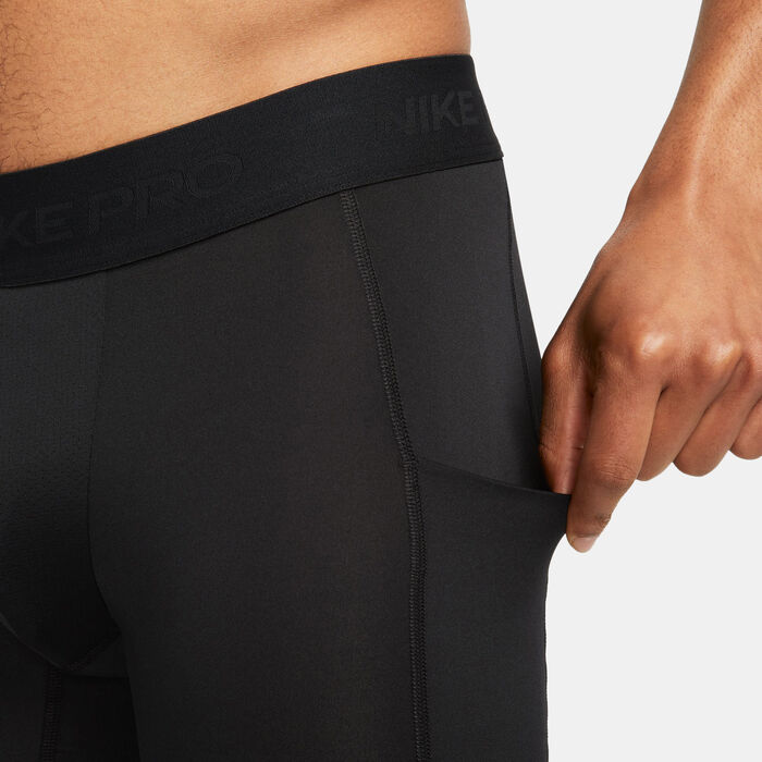 Nike Men's Pro Dri-FIT Training Shorts Black Nike Men's Pro Dri-FIT Training Shorts Black image number 3