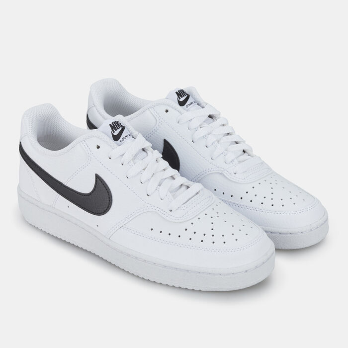 Nike Women's Court Vision Low Next Nature Shoes White Nike Women's Court Vision Low Next Nature Shoes White image number 1